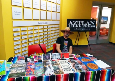 Juan w Aztlan Libre Press photo
